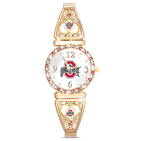 My Buckeyes Ohio State Football Fans Womens Watch