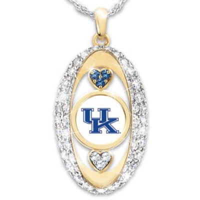 For The Love Of The Game University Of Kentucky Wildcats Pendant Necklace