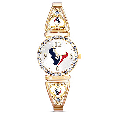 My NFL Houston Texans Womens Stretch Watch