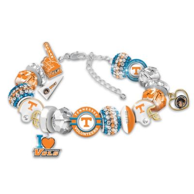 Fashionable Fan University Of Tennessee Volunteers Bracelet