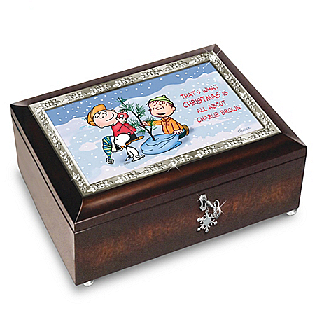 A Charlie Brown Christmas 50th Anniversary PEANUTS Music Box