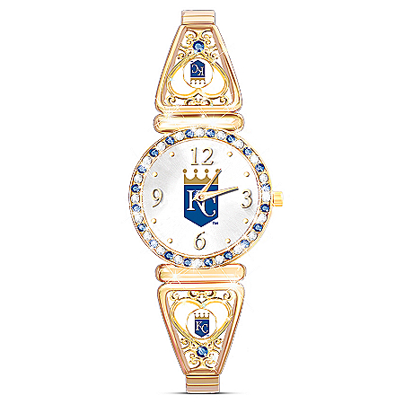 My Royals Womens Gold-Tone Plated Watch