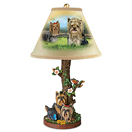 Linda Picken Backyard Buddies Dog Lamp