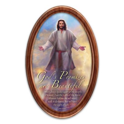 God's Promises Are Beautiful Inspirational Collector Plate