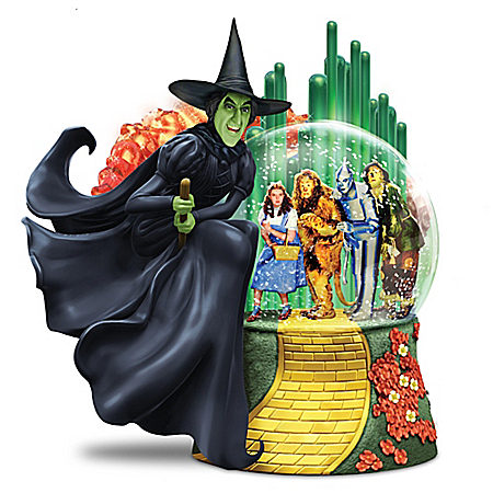 I'll Get You My Pretty WICKED WITCH OF THE WEST Glitter Globe