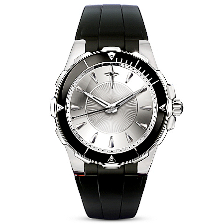 Protection And Strength For My Grandson Black Sapphire Mens Watch