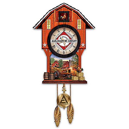 Allis-Chalmers Farm Cuckoo Clock