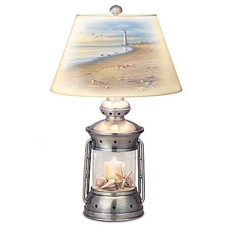Coastal Treasures Lantern Table Lamp
