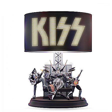KISS Rock Band Destroyer Table Lamp