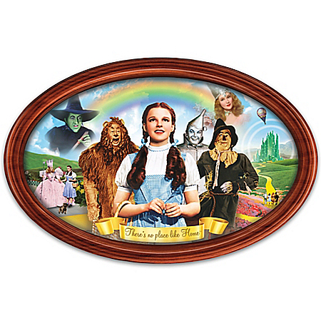 Adventures In Oz Framed Collector Plate