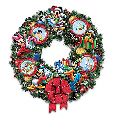 It's A Magical Disney Christmas Masterpiece Wreath