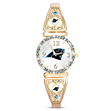 My Carolina Panthers Ultimate Fan Womens Watch