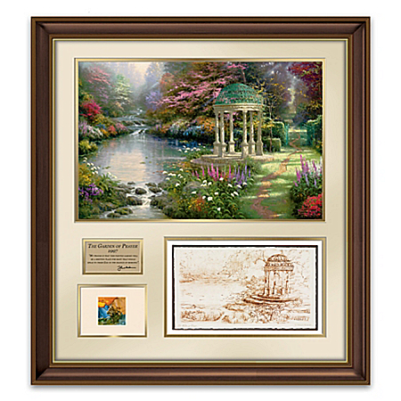 Thomas Kinkade: The Making Of A Masterpiece The Garden Of Prayer Wall Decor