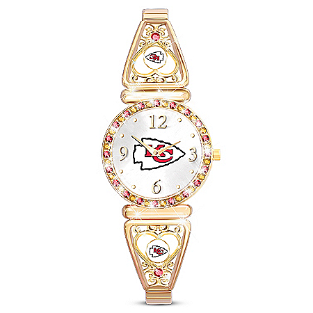 My Kansas City Chiefs Ultimate Fan Womens Watch