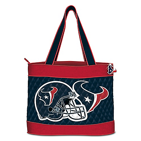 Houston Texans Quilted Tote Bag