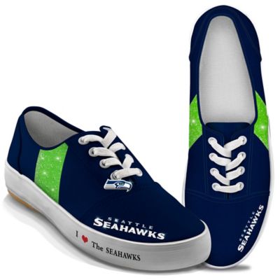 Womens Shoes: I Love The Seahawks Womens Canvas Shoes