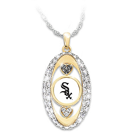 For The Love Of The Game Chicago White Sox Pendant Necklace