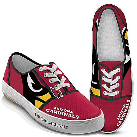 I Love The Arizona Cardinals NFL Womens Shoes