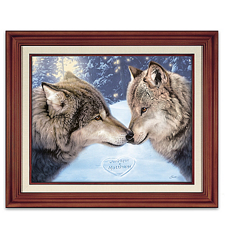 True Companions Personalized Wolf Wall Decor