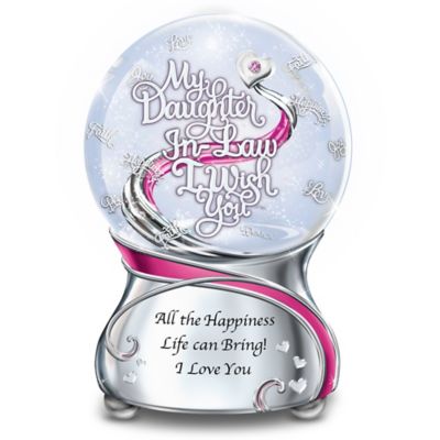 My Daughter-In-Law, I Wish You Glitter Globe