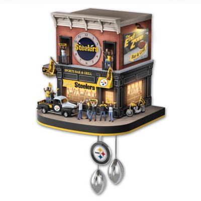 Pittsburgh Steelers NFL Fan Celebration Cuckoo Clock