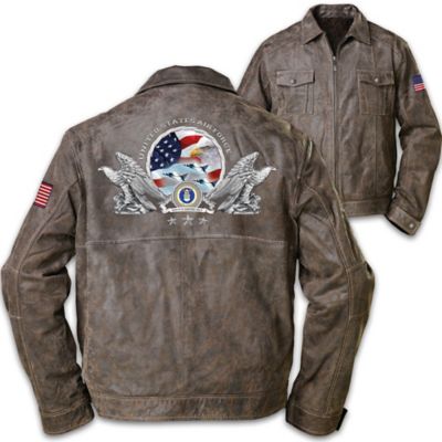 U.S. Air Force Mens Leather Jacket