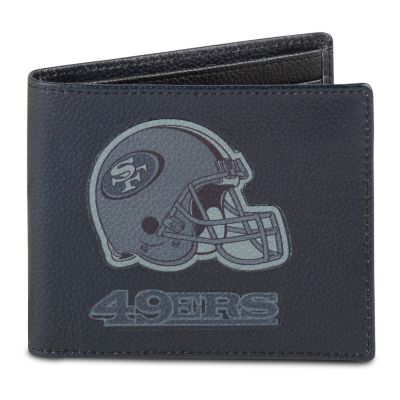 NFL San Francisco 49ers Mens RFID Blocking Leather Wallet