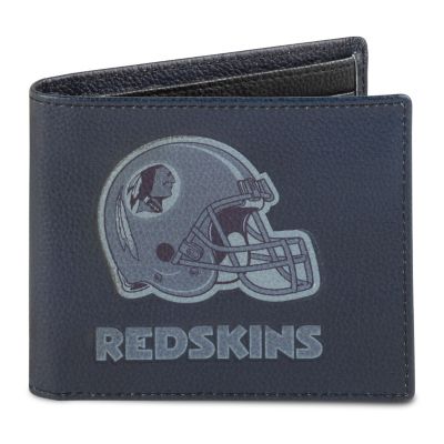 NFL Washington Redskins Mens RFID Blocking Leather Wallet