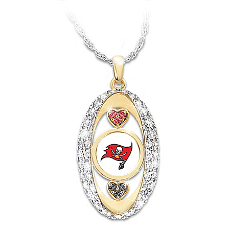 For The Love Of The Game Tampa Bay Buccaneers Pendant Necklace