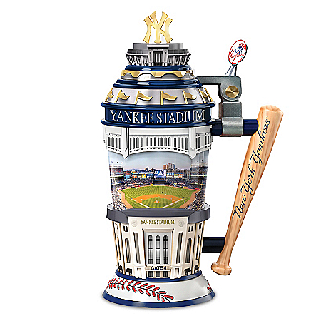 New York Yankees MLB Home-Field Advantage Sculpted Stein