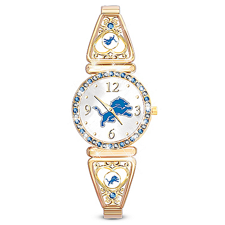 My Detroit Lions Ultimate Fan Womens Watch