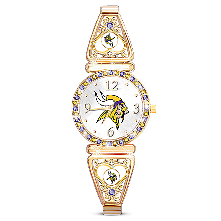 My Minnesota Vikings Ultimate Fan Womens Watch