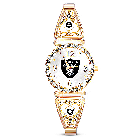 My Oakland Raiders Ultimate Fan Womens Watch