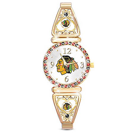 My Chicago Blackhawks® NHL® Womens Stretch Watch