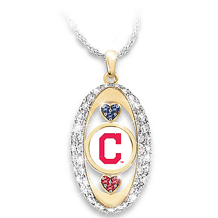 Cleveland Indians Pride! Pendant Necklace