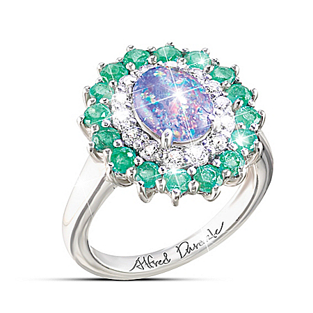 Alfred Durante Opal Island Womens Ring