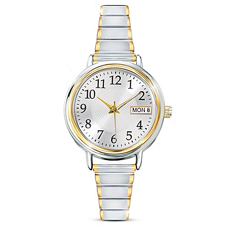 Classic Daytimer Water Resistant Personalized Womens Watch