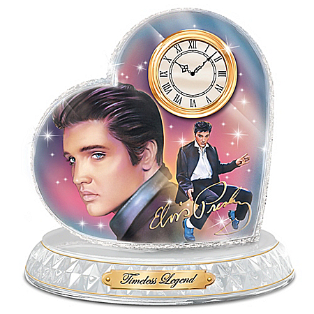 Timeless Legend Elvis Presley Clock