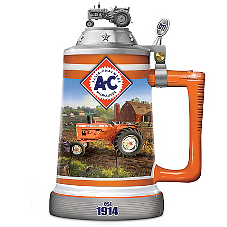 Allis-Chalmers Tractor Porcelain Stein