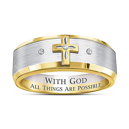 Trinity Mens Diamond Ring