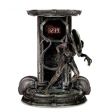 Alien Illuminated Digital Clock