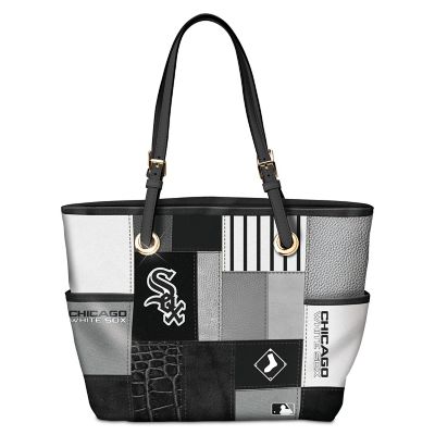 Chicago White Sox MLB Womens Patchwork Tote Bag