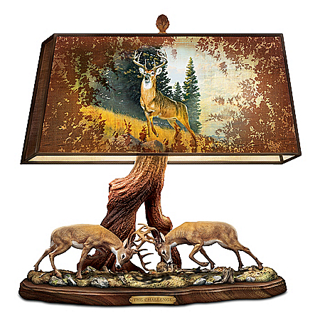 The Wilderness Challenge Deer Desk Lamp