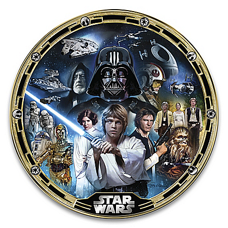 STAR WARS A New Hope Masterpiece Collector Plate