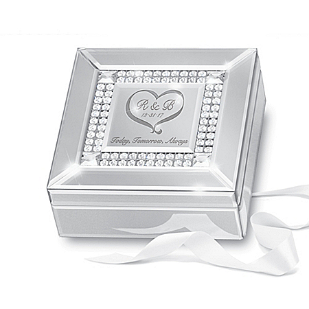 Mirror Personalized Bridal Music Box