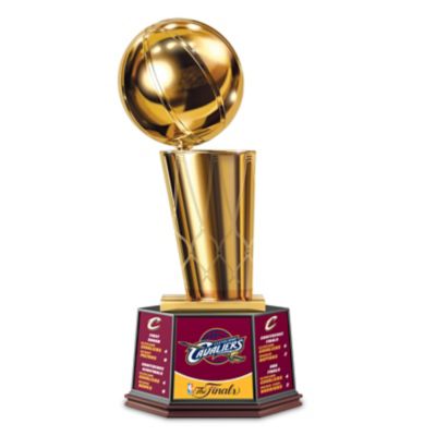 Limited Edition Cleveland Cavaliers 2016 NBA Finals Commemorative Trophy Sculpture