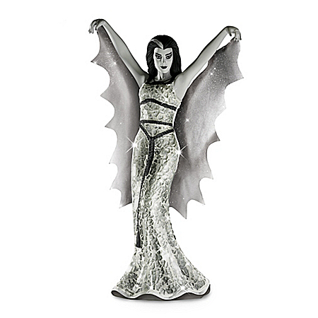 THE MUNSTERS Lily Munster Glass Mosaic Hand-Cast Sculpture