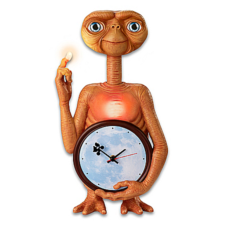 E.T. Illuminated Sculptural Motion Clock