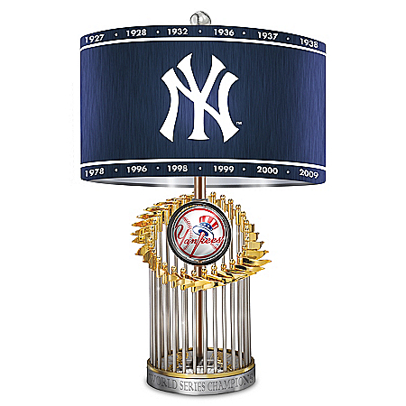 New York Yankees MLB World Series Table Lamp