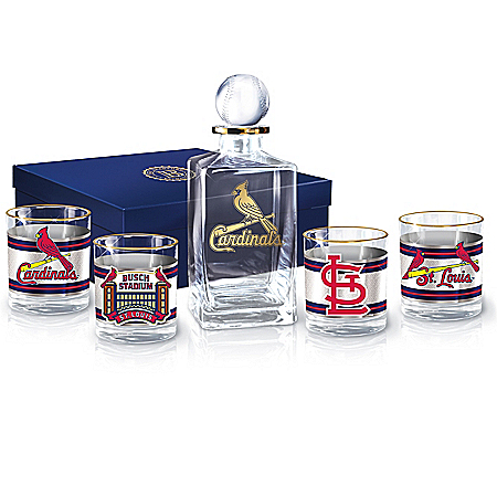 St. Louis Cardinals MLB Legacy Decanter Set